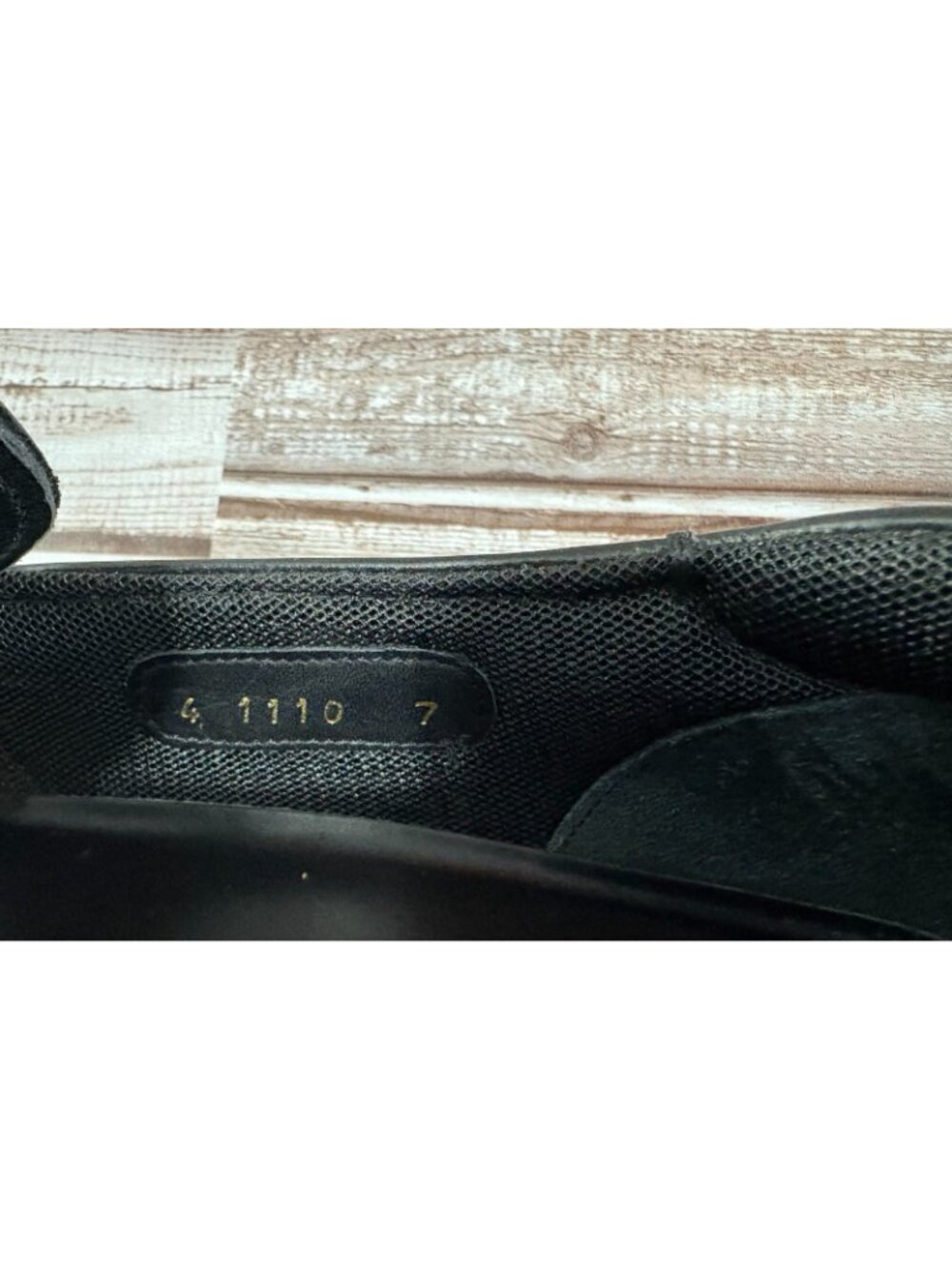 PRADA Platform Leather Loafer Prada Size 7 US color black mspr $1290 - Picture 9 of 9